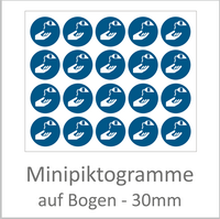 Minipikogramme DIN ISO 7010
